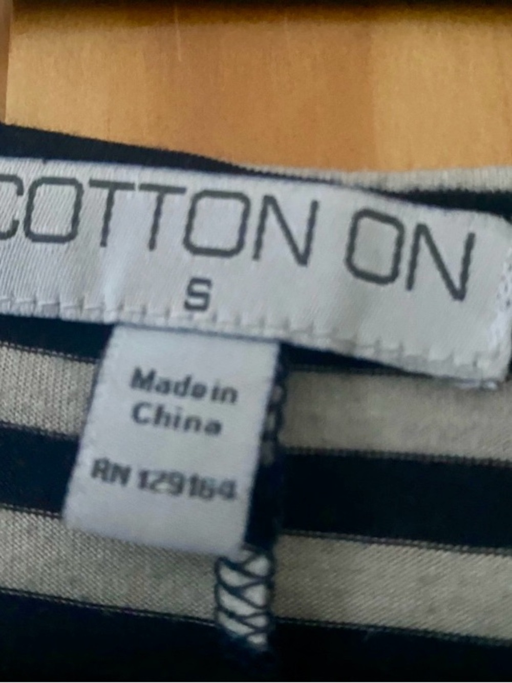 Cotton On Striped Racerback Swing Dress Black White Trapeze Tank Dress Size S - Picture 2 of 8